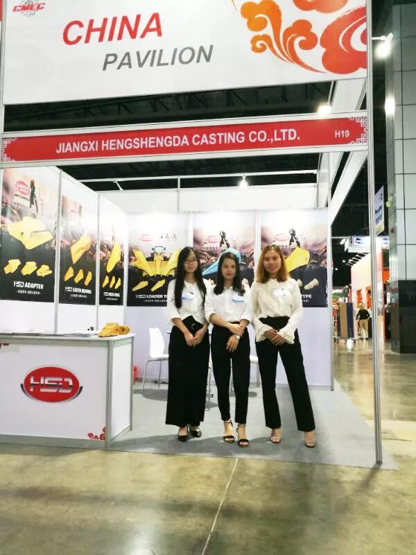 Aktueller Firmenfall über September 2018 internationale Baumaschinen-Ausstellung Thailand ASEAN