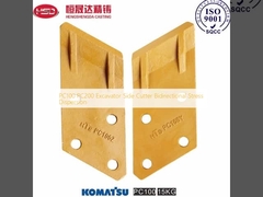 PC100 PC200 Bagger-Seitenschneider Zwei-Richtungs-Spannungsdispersion