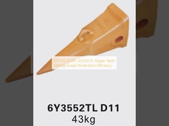 D11 D12 D12TL 6Y3552TL Ripper-Zähne Mining-Grade Penetration Effizienz