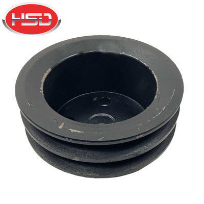 Excavator Water Pump Pulley Double Slot 140mm Outer Diameter For S6K Engine