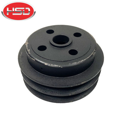 Excavator Water Pump Pulley Double Slot 140mm Outer Diameter For S6K Engine
