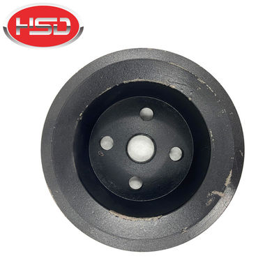 Excavator Water Pump Pulley Double Slot 140mm Outer Diameter For S6K Engine