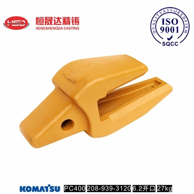 PC400 208-939-3120 PC500 Bagger-Eimer-Adapter 52HRC Holzgehäuse