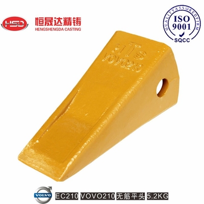 EC210 EC210RC 14530544 VOLVO Flat Bucket Zähne Modulreihe