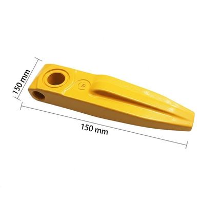 Approximately 2.5 Kg Per Tooth Loader Bucket Teeth Heat Treated Powder Coated Length 150 Mm Replacement Parts For Loaders